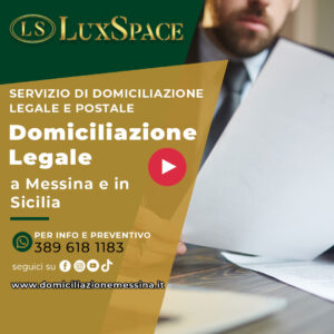 Domiciliazione Legale e Professionale a Messina e in Sicilia - Lux Space